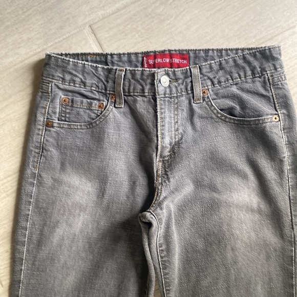 518 Levi’s Vintage size 7 Jr M. Grayish black. Best fitting jeans I ever had - Picture 3 of 16